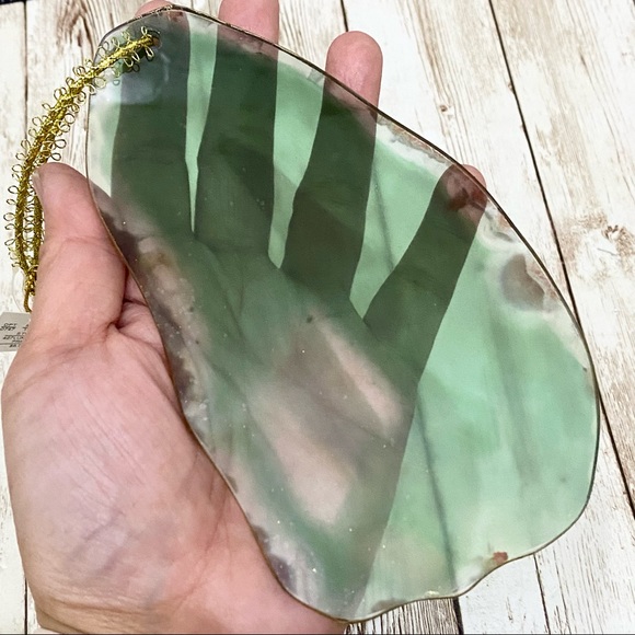 Dillard’s TRIMSETTER 2-pack Faux Agate Slice Large Christmas Ornament - Picture 5 of 10